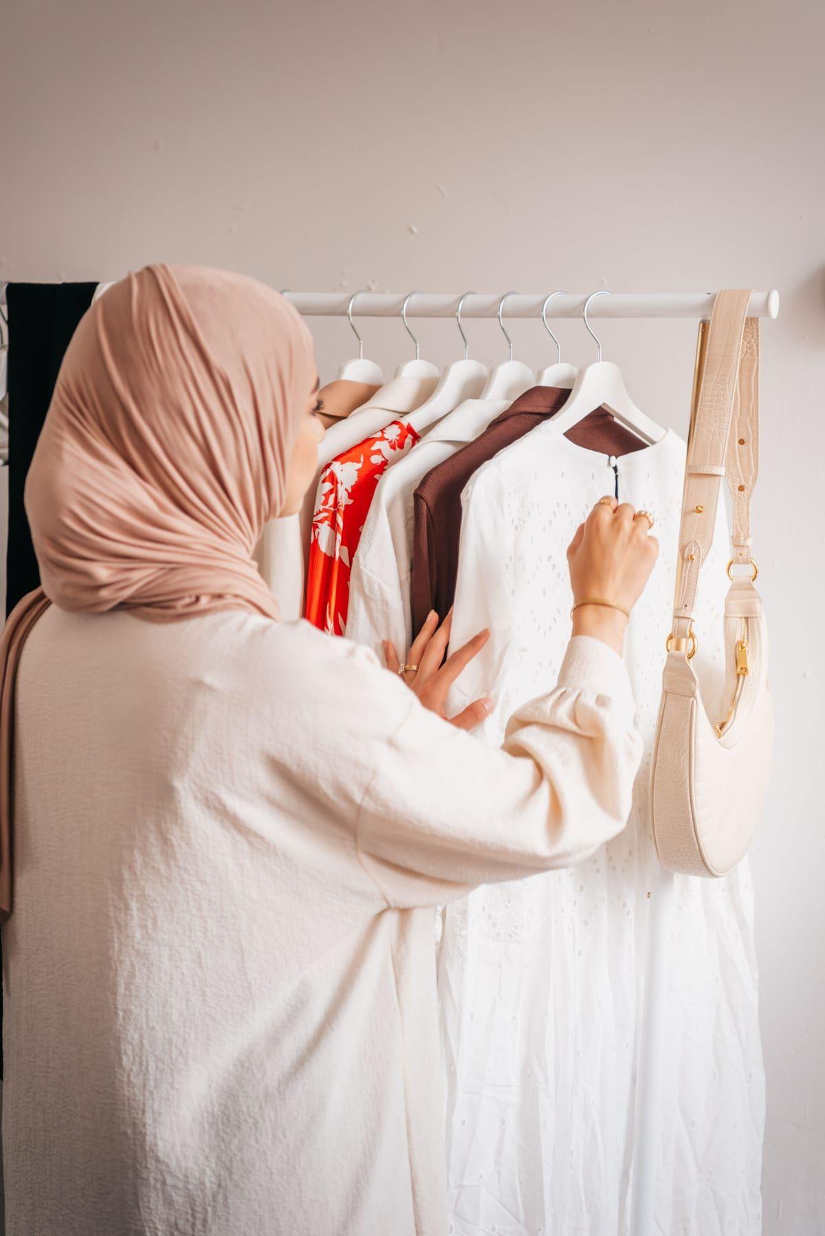 Custom Eid outfit made to measure at Lavender Fashions in Doha, Qatar